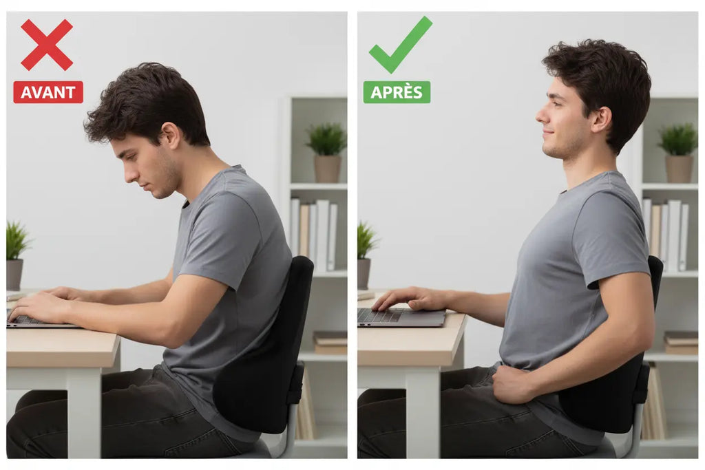 Lot de 2 Coussins lombaires LACOCOON